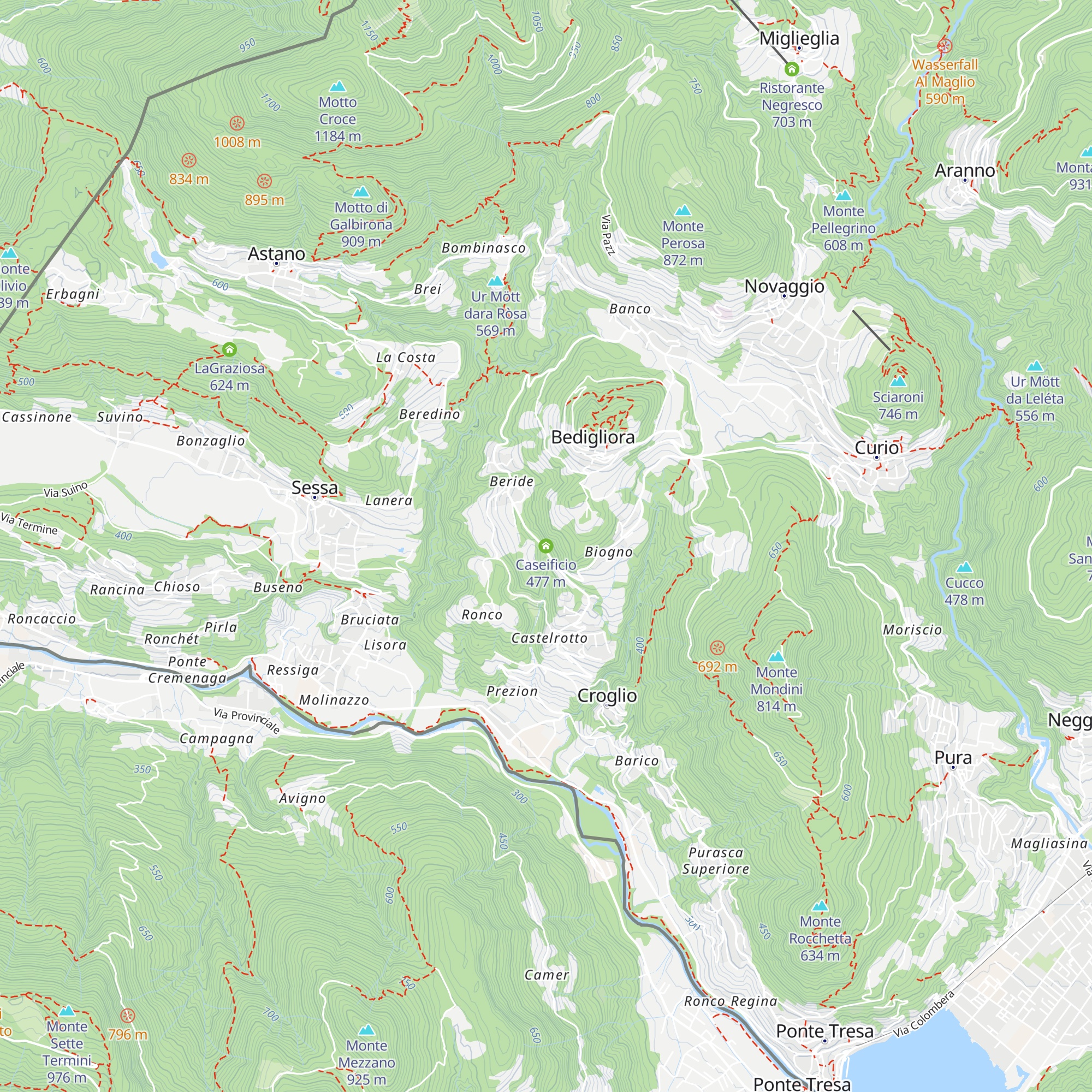 Caseificio map