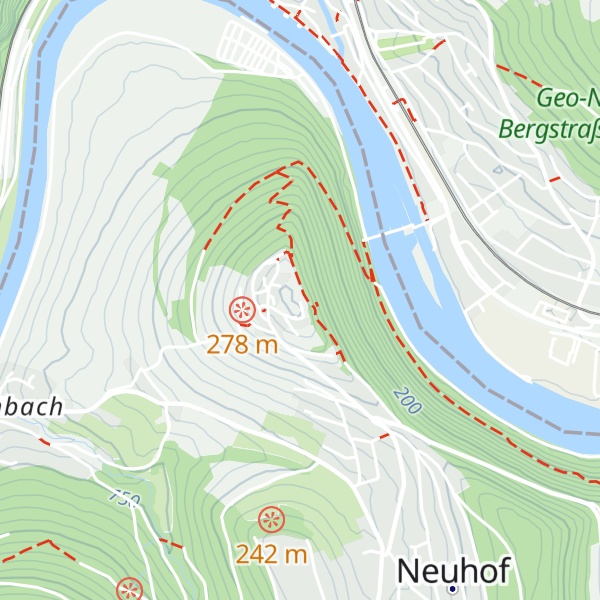 Map of Burg Dilsberg