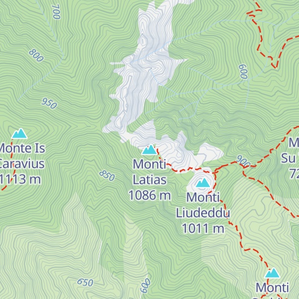 Map of Monti Latias