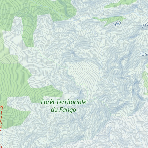 Map of Punta di Castercolincu