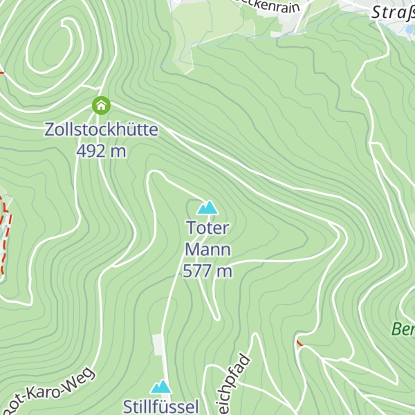 Map of Toter Mann