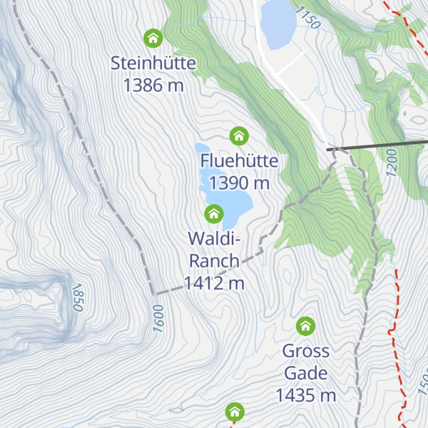 Map of Waldi-Ranch