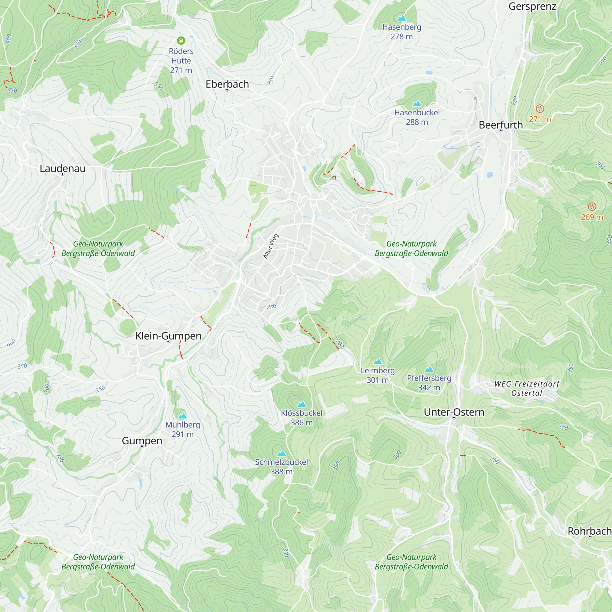 Gedächtnishütte map