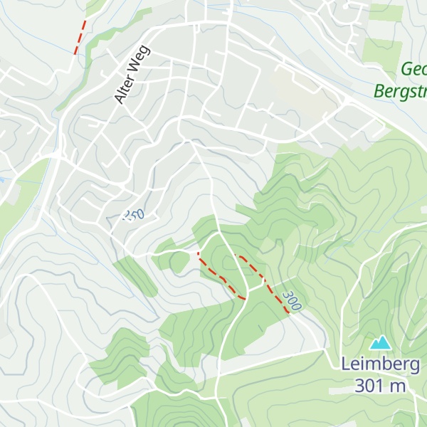 Map of Gedächtnishütte