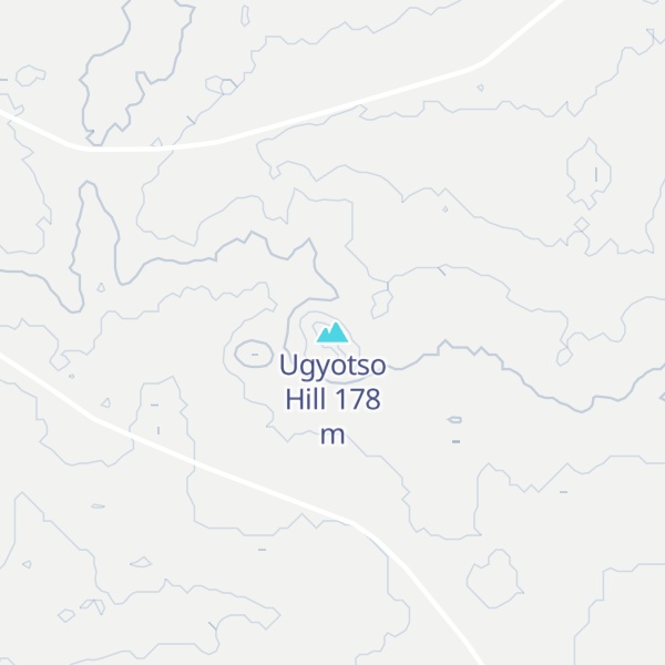 Map of Ugyotso Hill