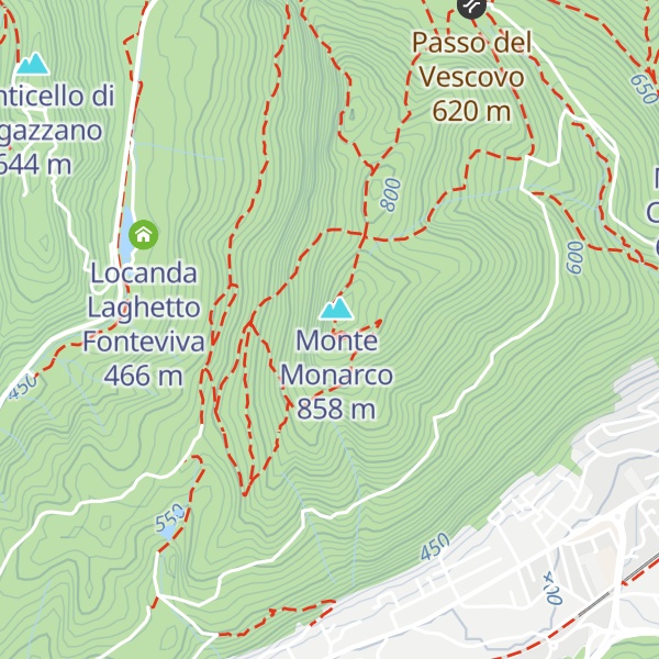 Map of Ex Rifugio Vedetta