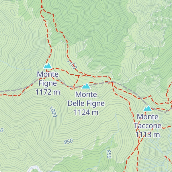 Map of Monte Delle Figne