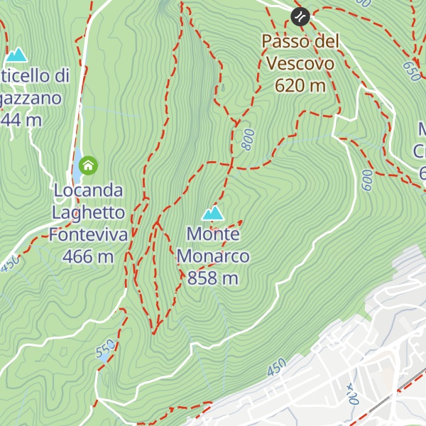 Map of Monte Monarco