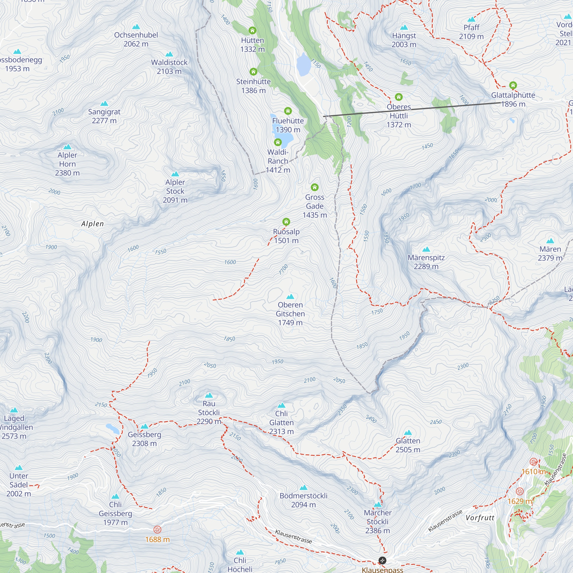Ober Stafel map