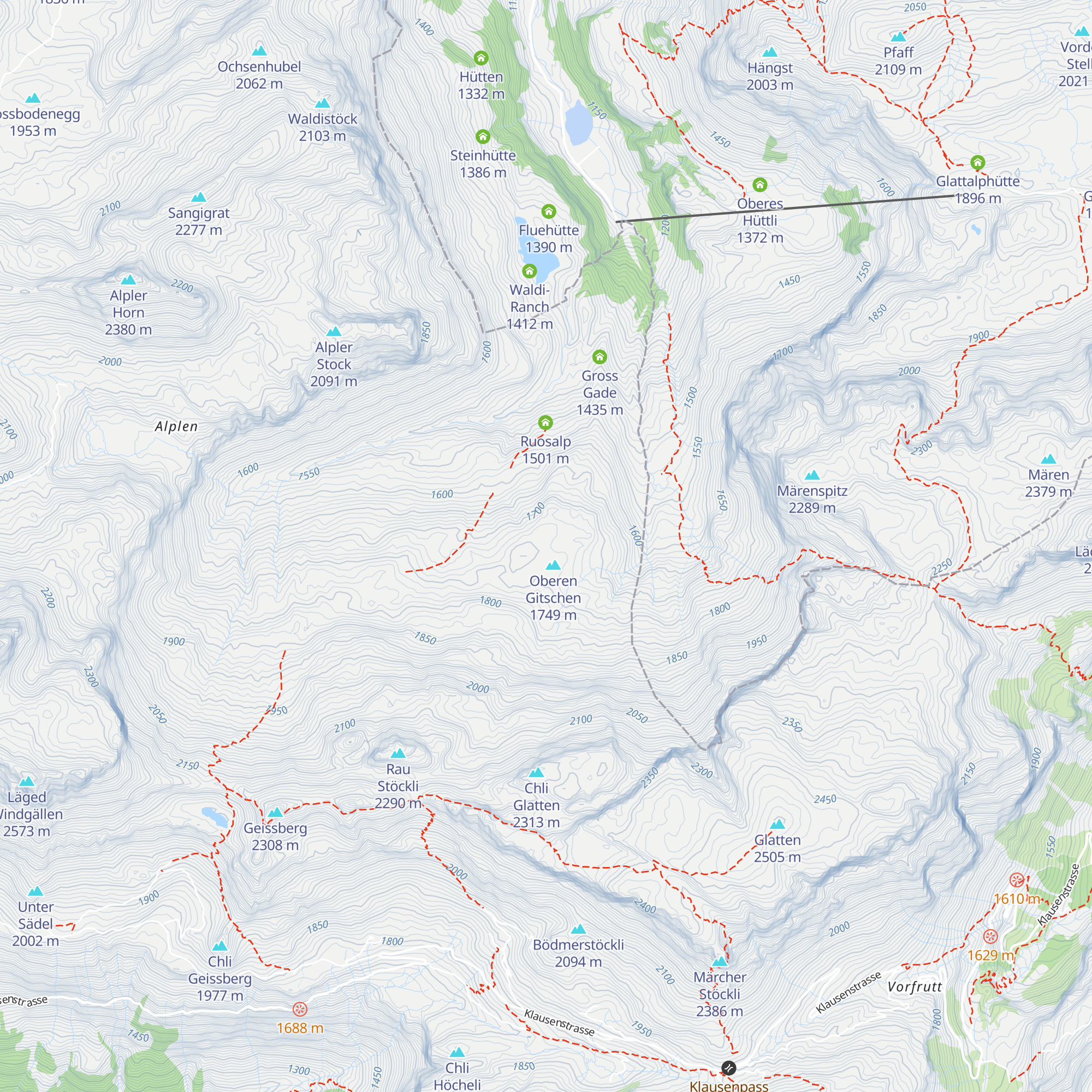Ober Stafel map