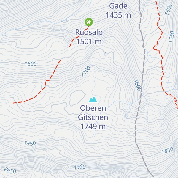 Map of Ober Stafel