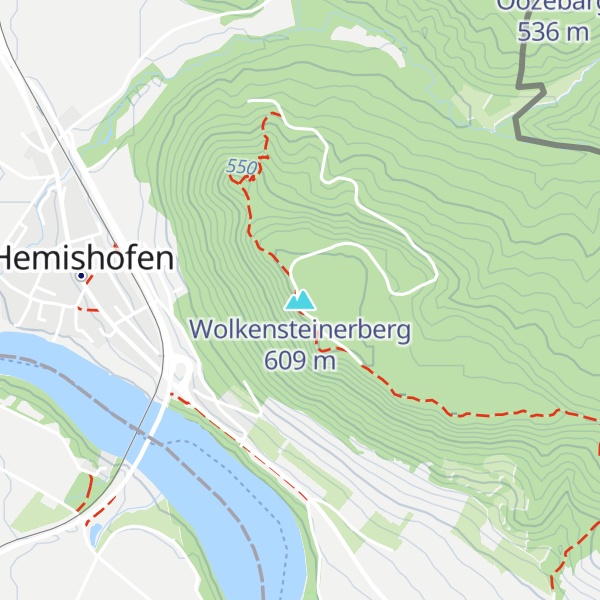 Map of Wolkensteinerberg
