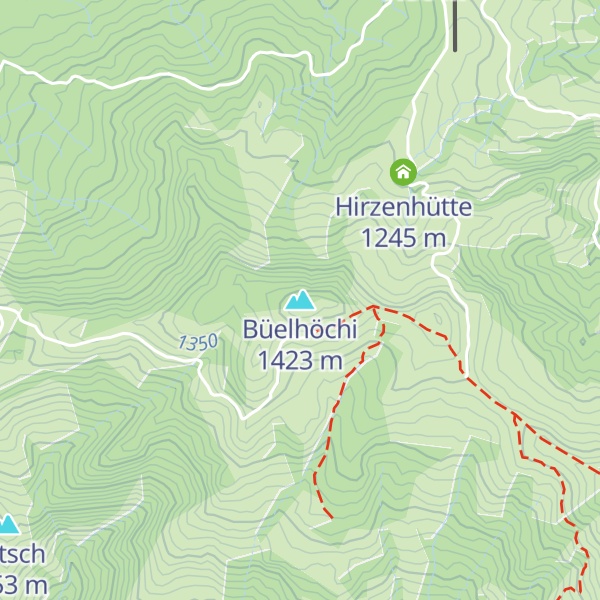 Map of Büelhöchi