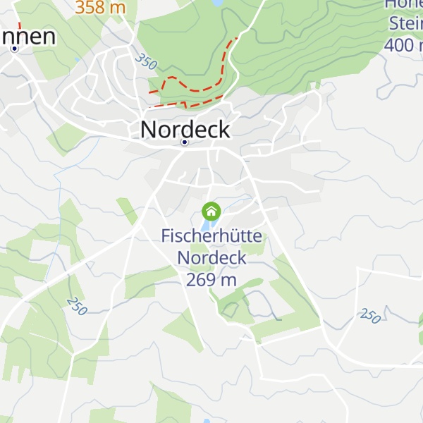 Map of Fischerhütte Nordeck