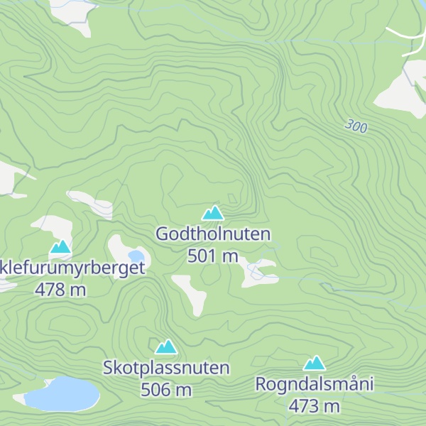 Map of Godtholnuten