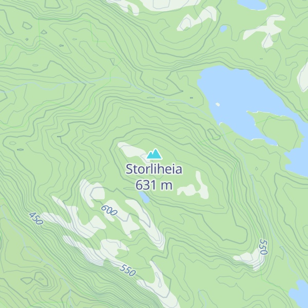 Map of Storliheia