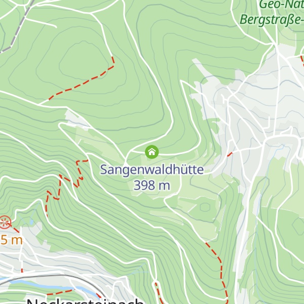 Map of Sangenwaldhütte