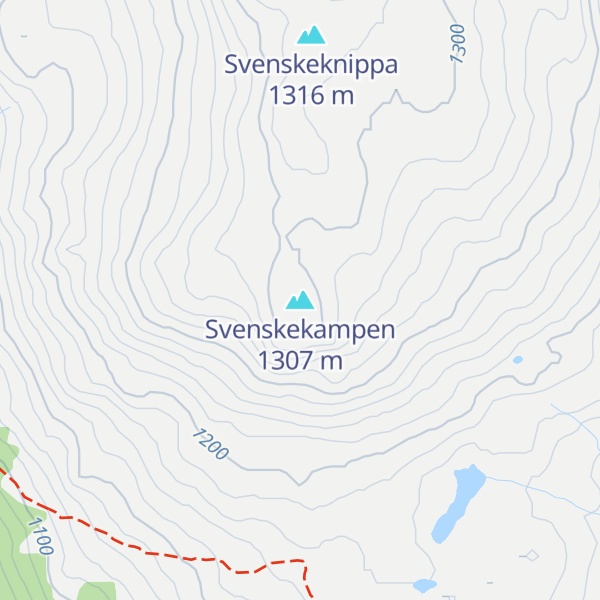 Map of Svenskekampen