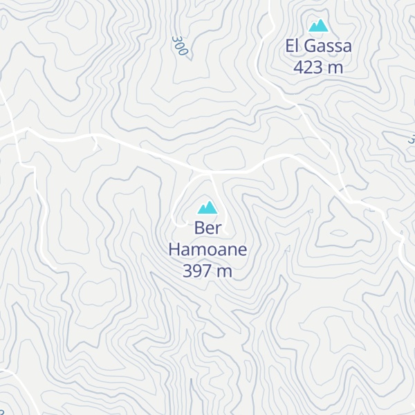Map of Ber Hamoane