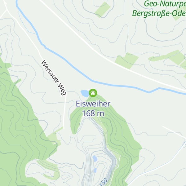 Map of Eisweiher