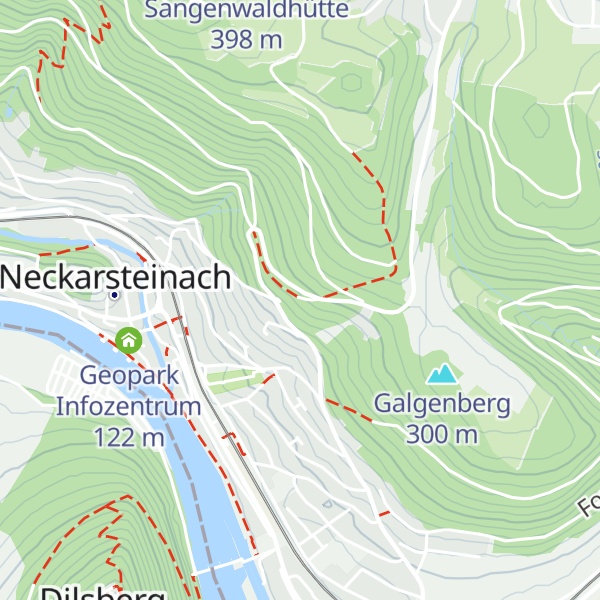 Map of Mannheimer Hütte