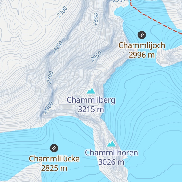 Map of Chammliberg