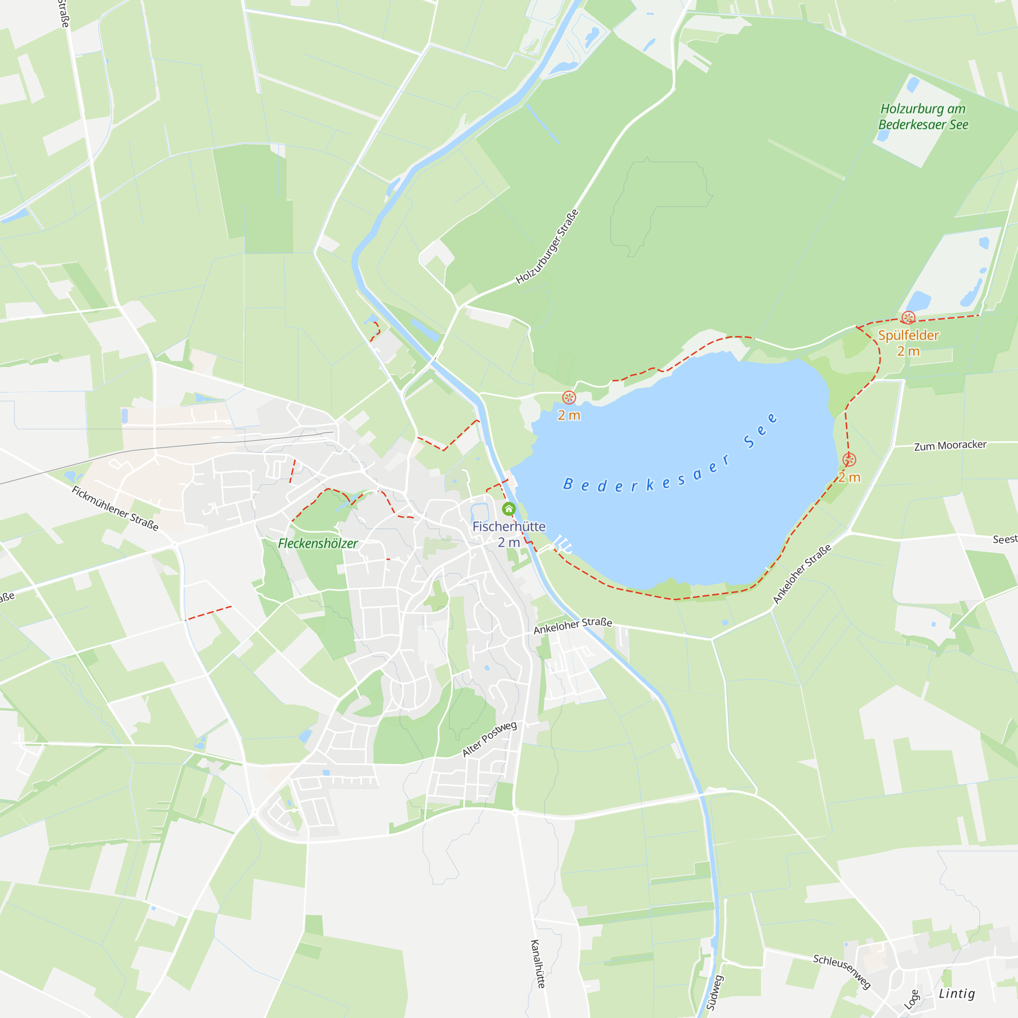 Fischerhütte map