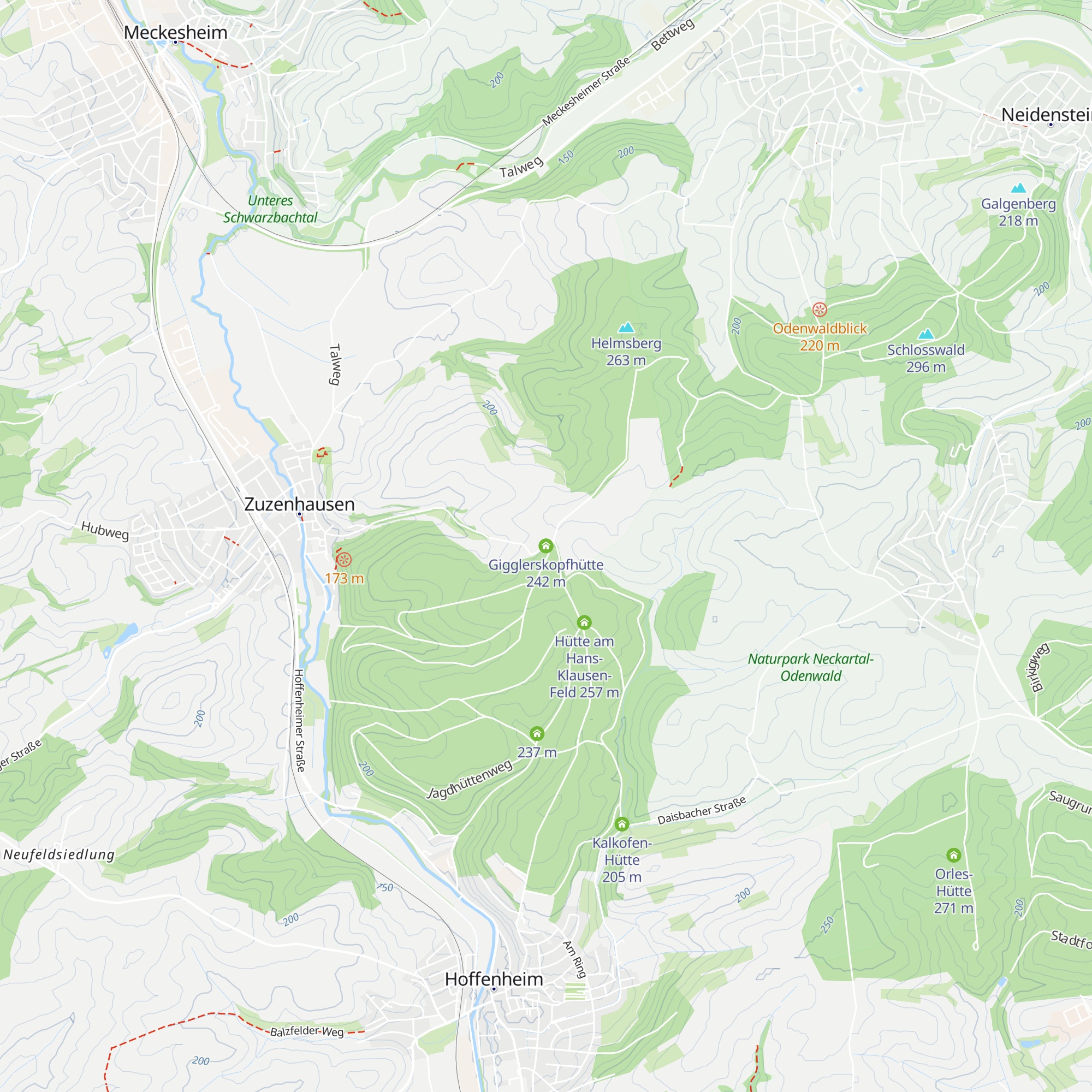 Gigglerskopfhütte map
