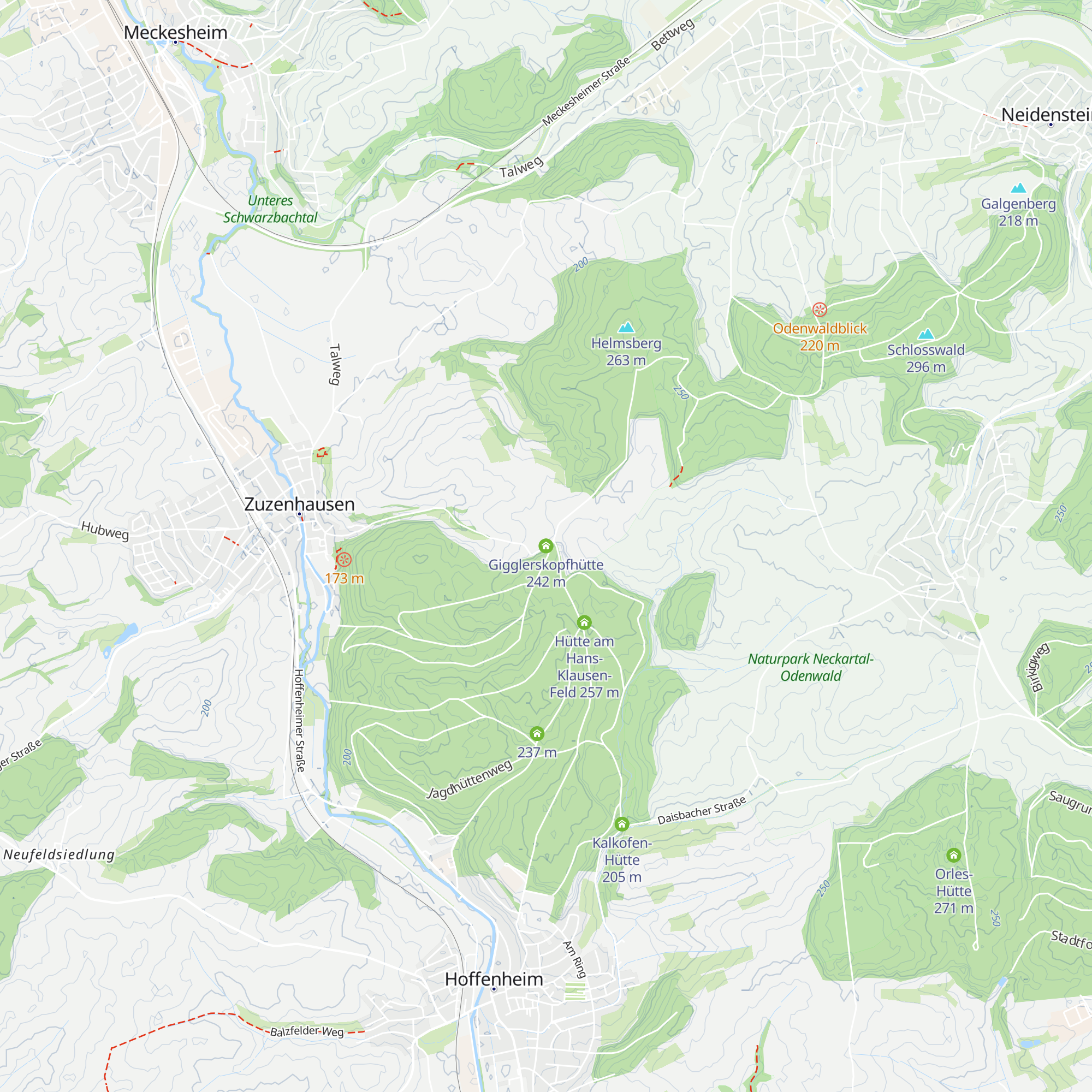 Gigglerskopfhütte map