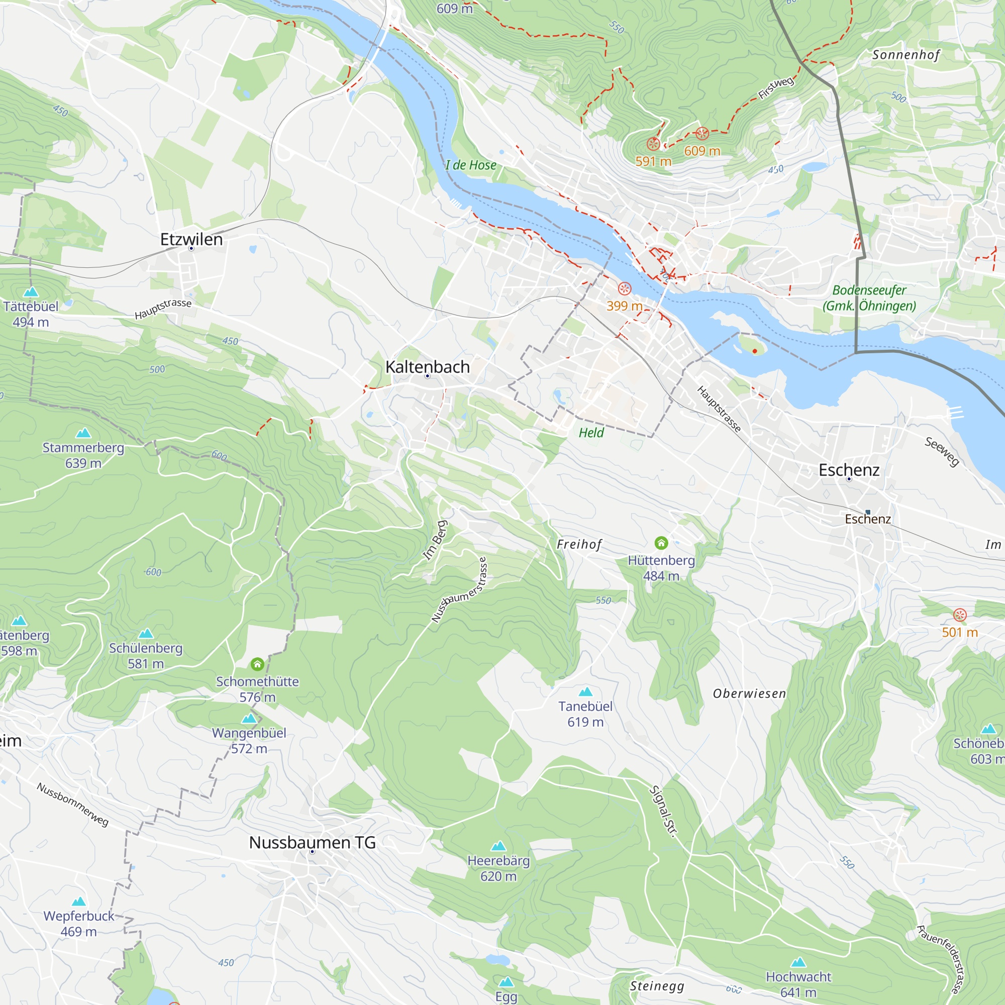Chämihütte map