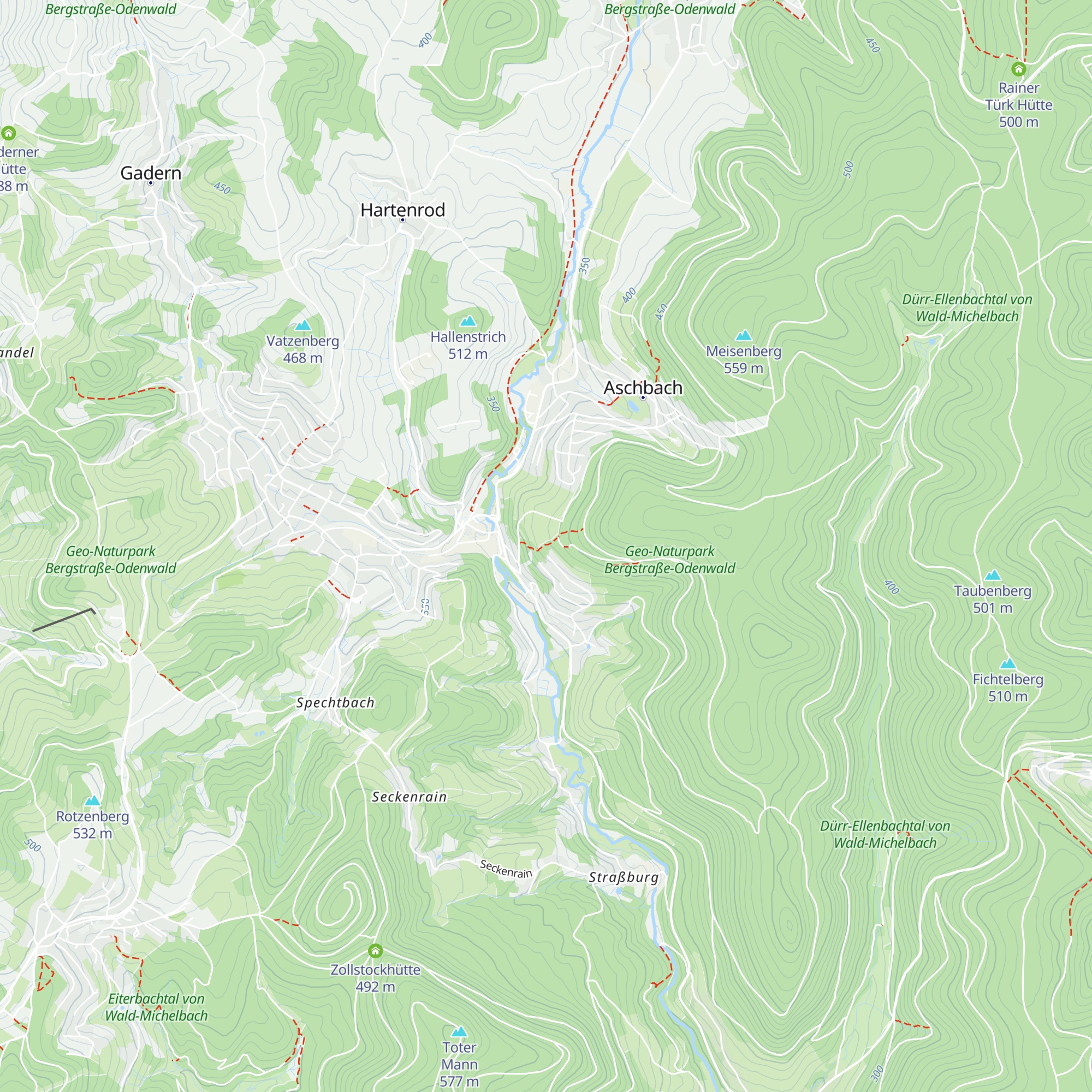 Sängerhütte map