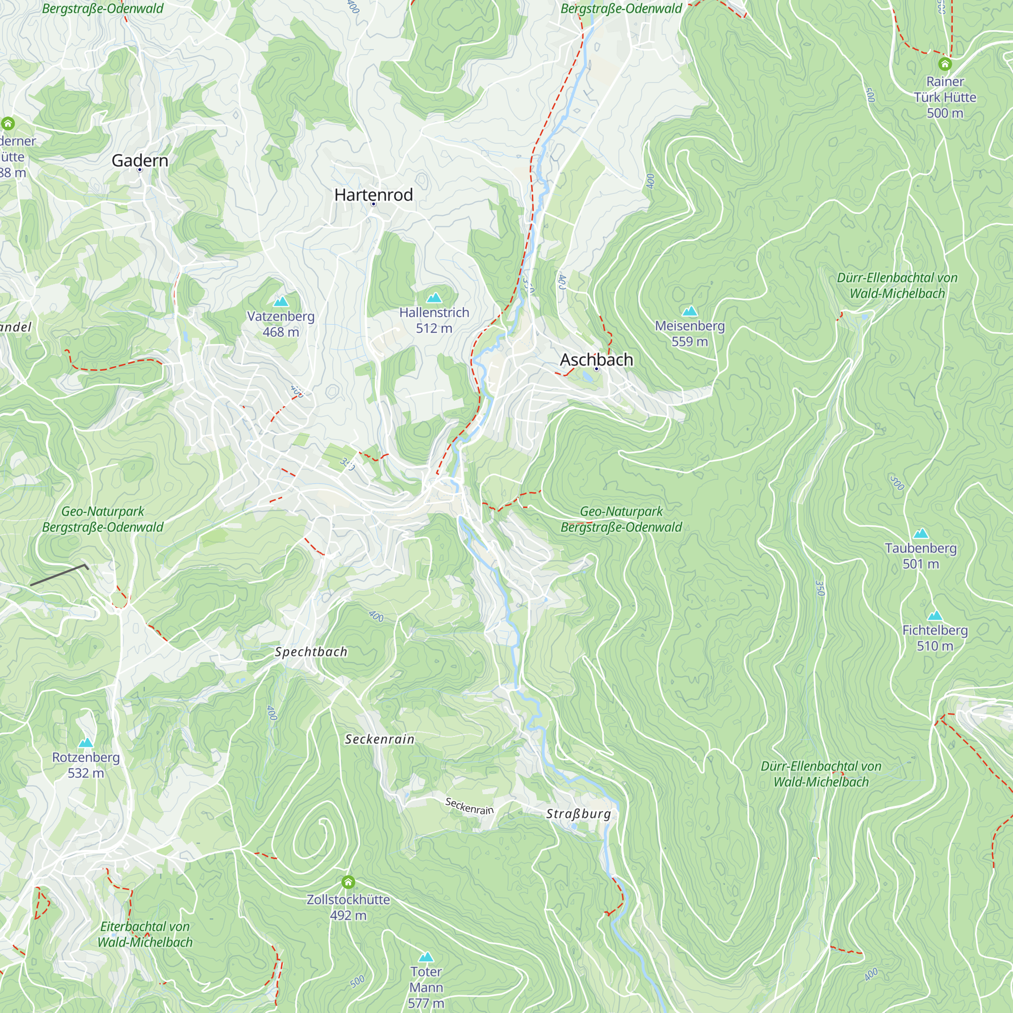 Sängerhütte map