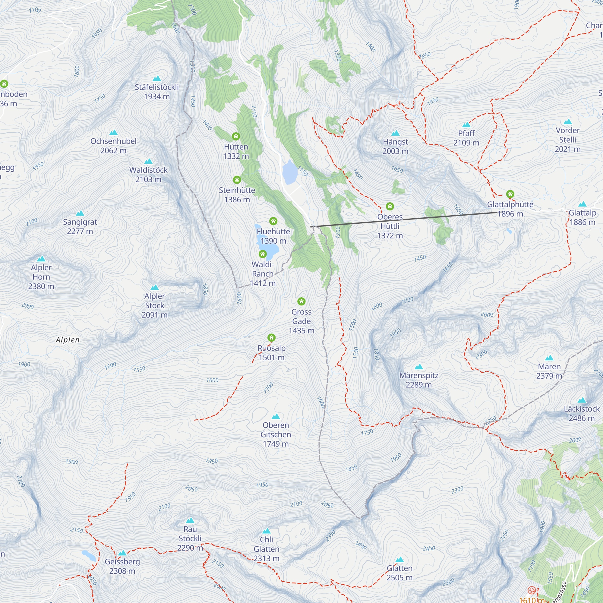 Gross Gade map