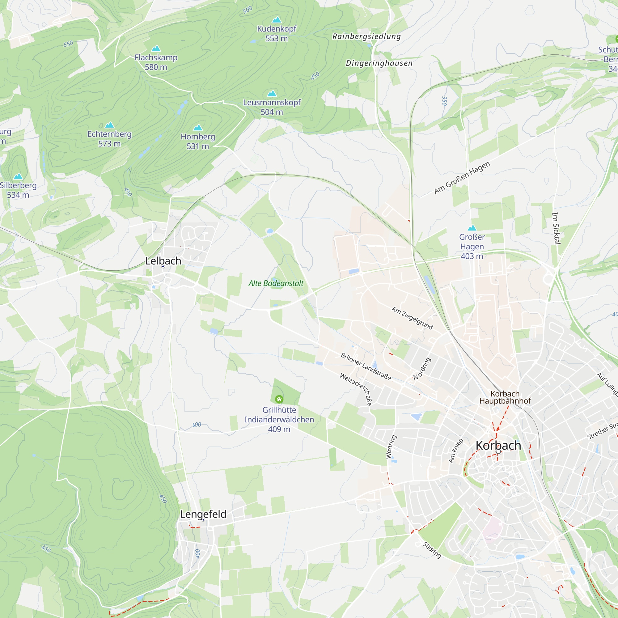 Ziegelhütte map