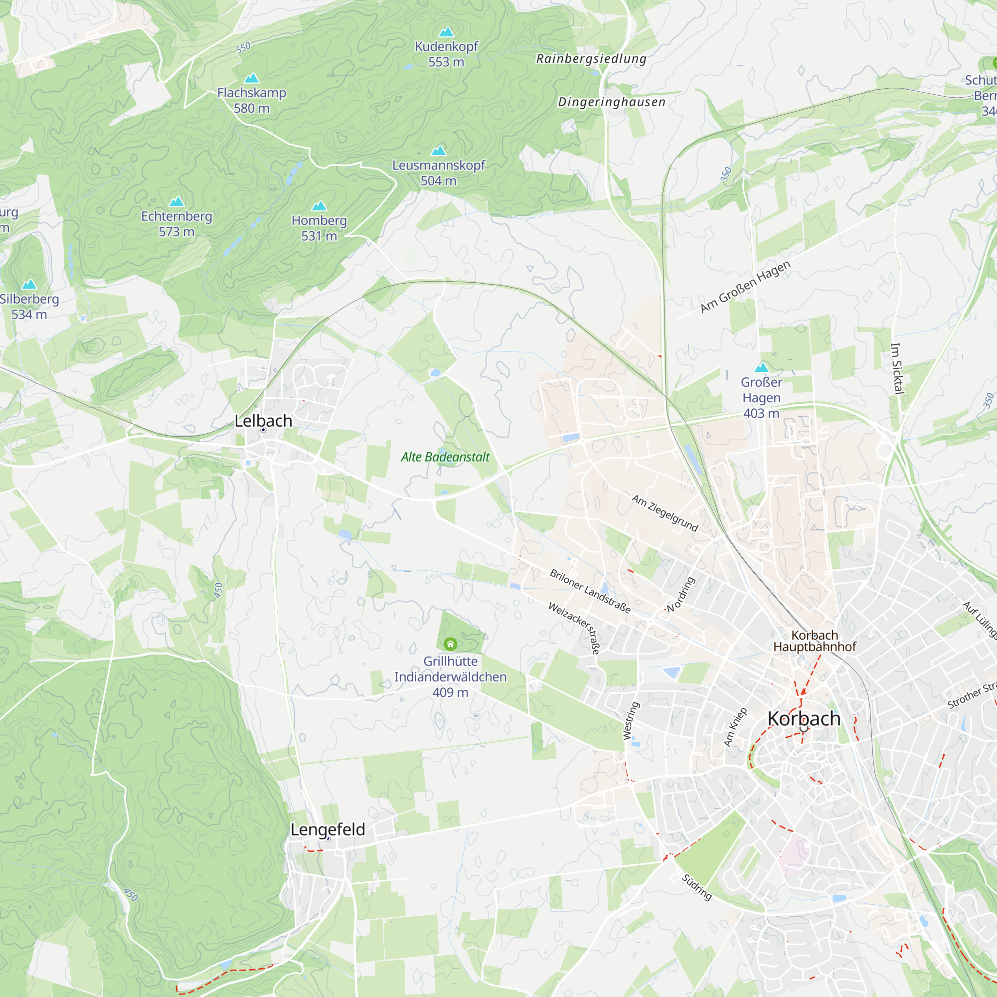 Ziegelhütte map