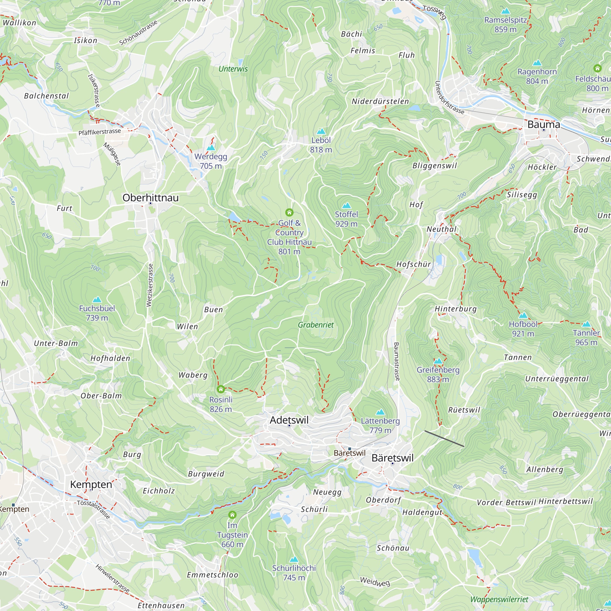 Sennbach map