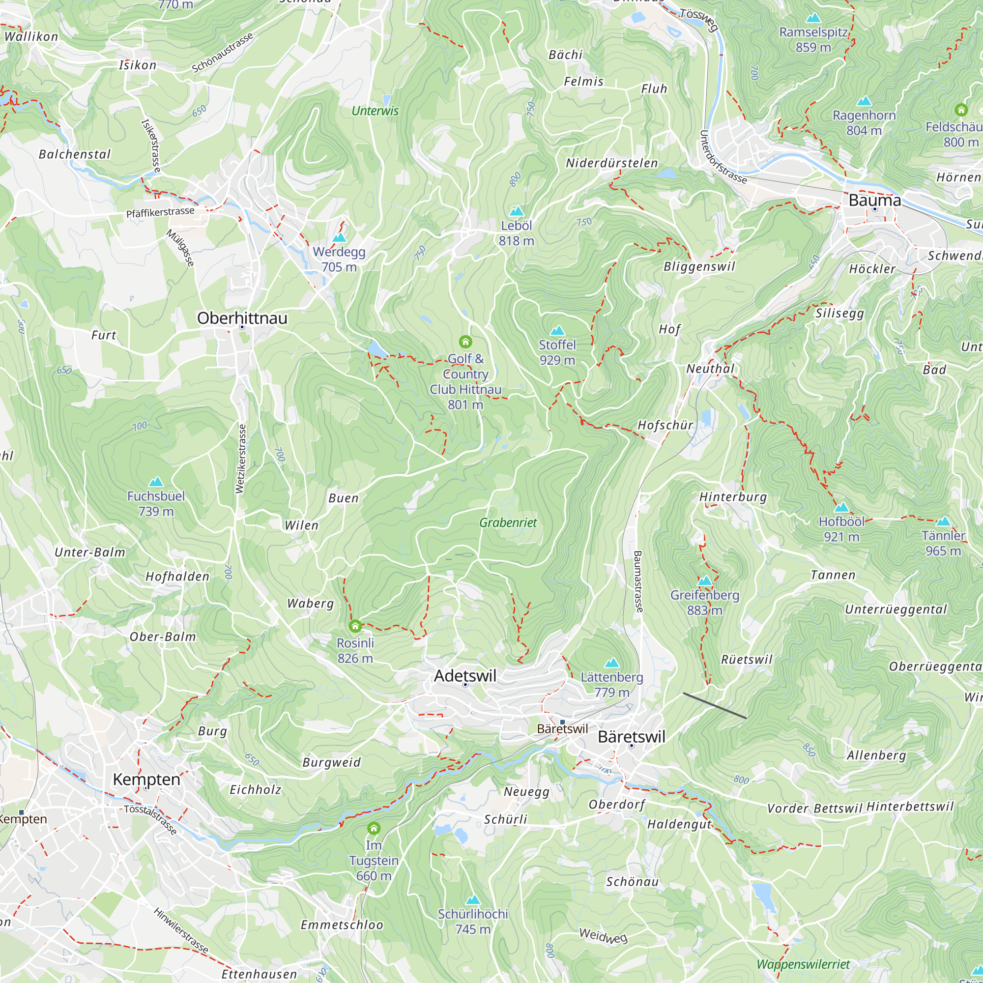 Sennbach map