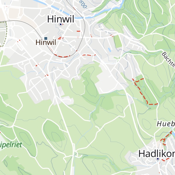 Map of Hüssenbüel