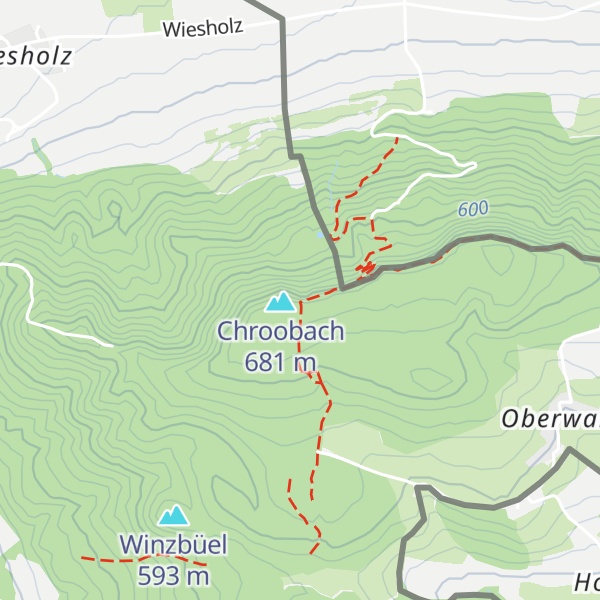 Map of Chroobachhütte