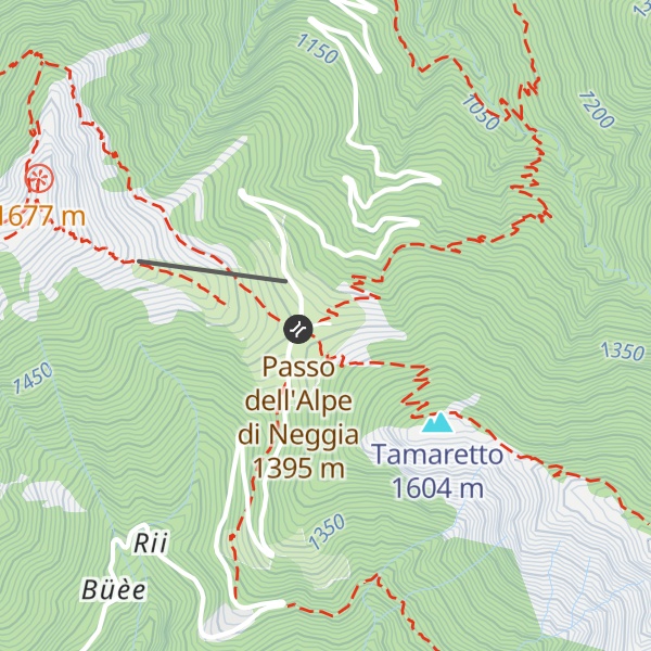 Map of Ritrovo di Neggia