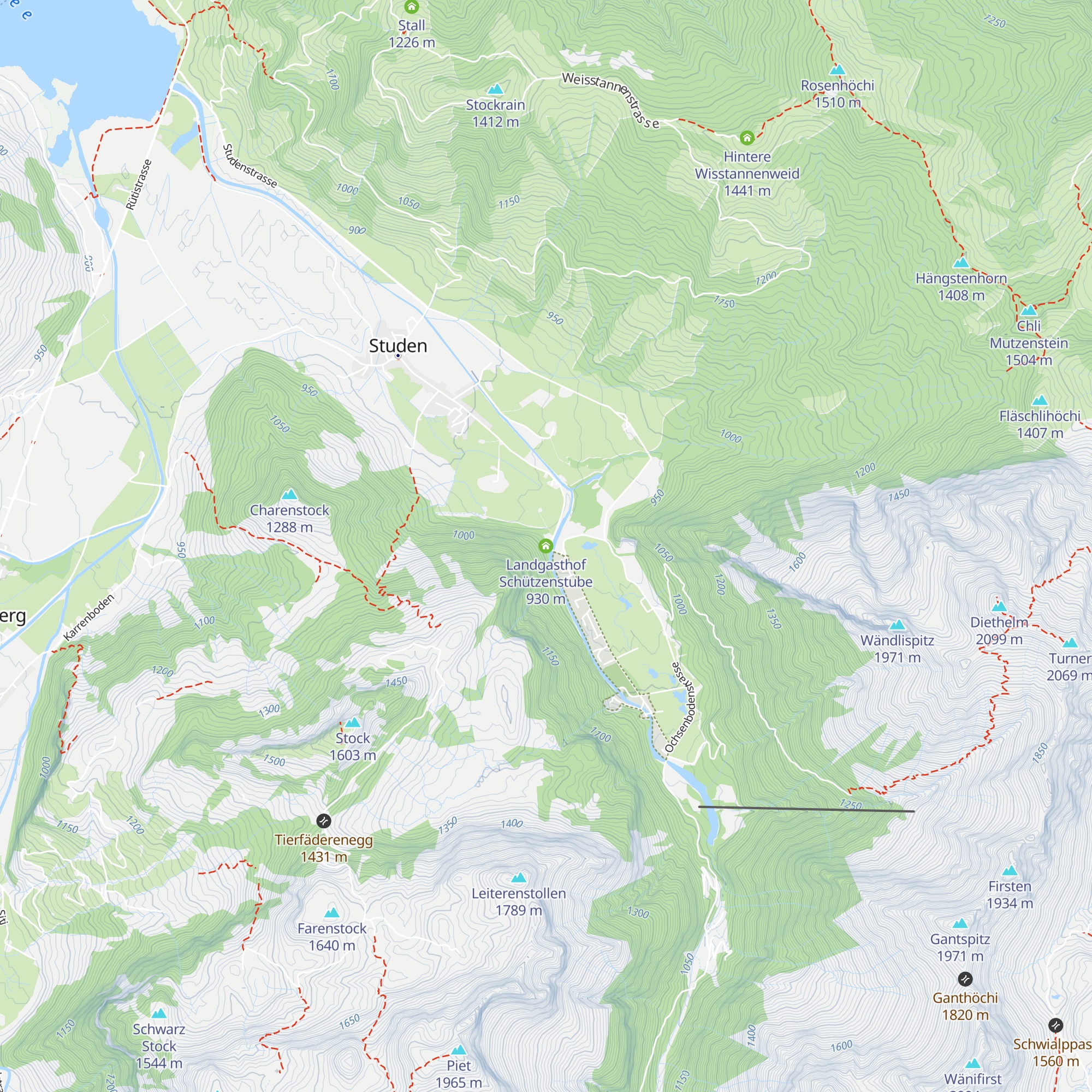 Landgasthof Schützenstube map