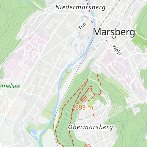 Map of Tennishütte