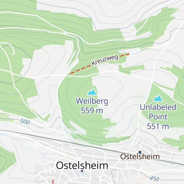 Map of Weilberg