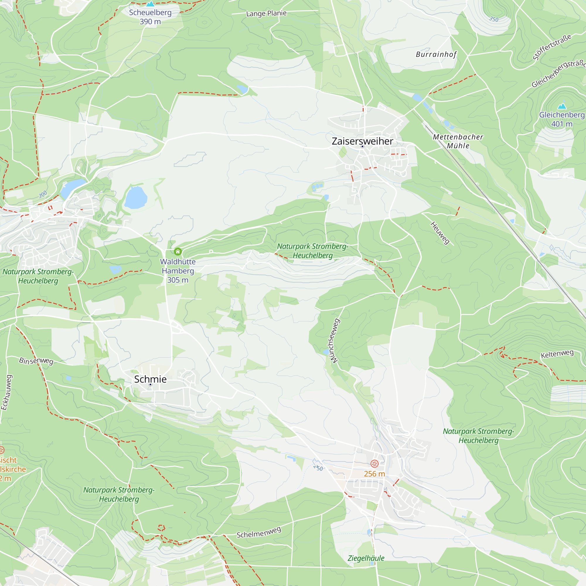 Steinhütte Kelterle map