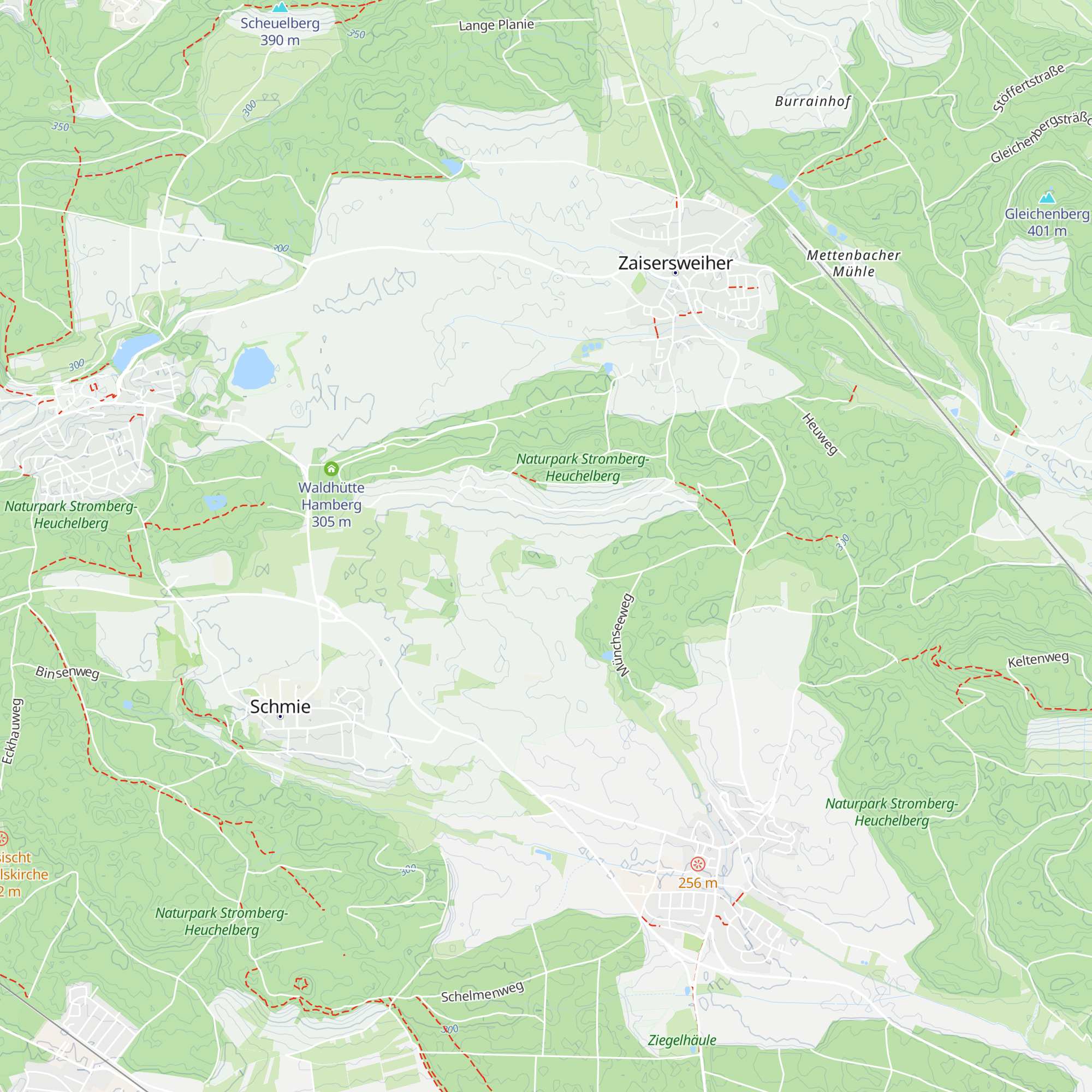 Steinhütte Kelterle map