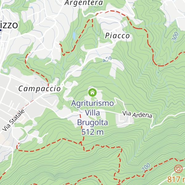 Map of Agriturismo Villa Brugolta