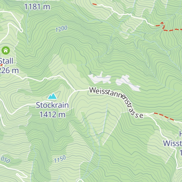 Map of Alp Wisstannen