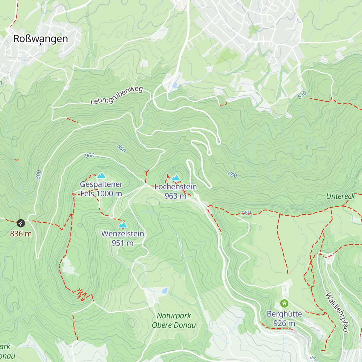 Lochenhütte map