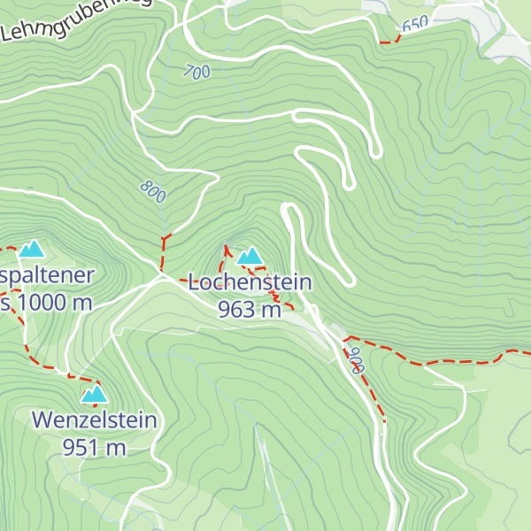 Map of Lochenhütte