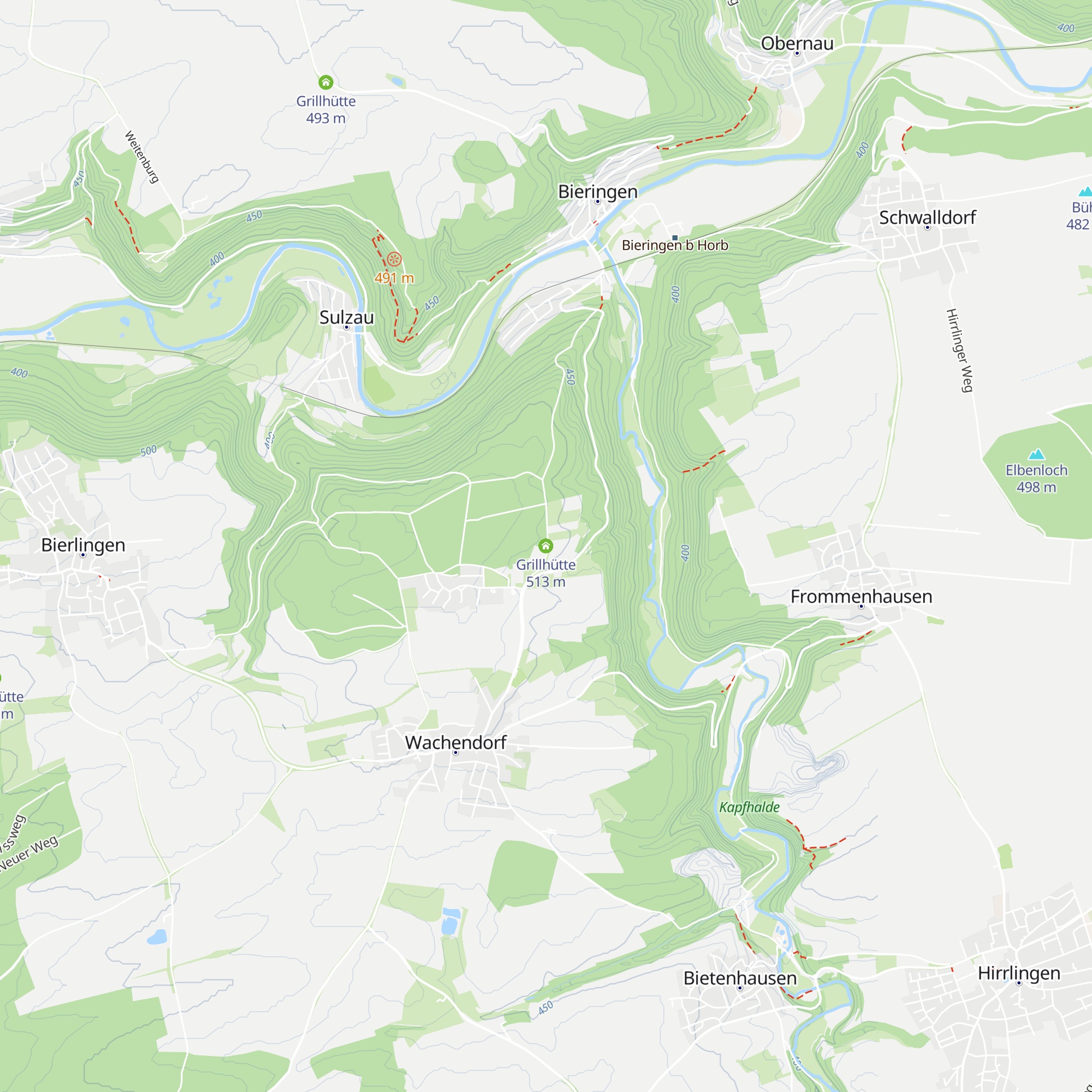 Grillhütte map